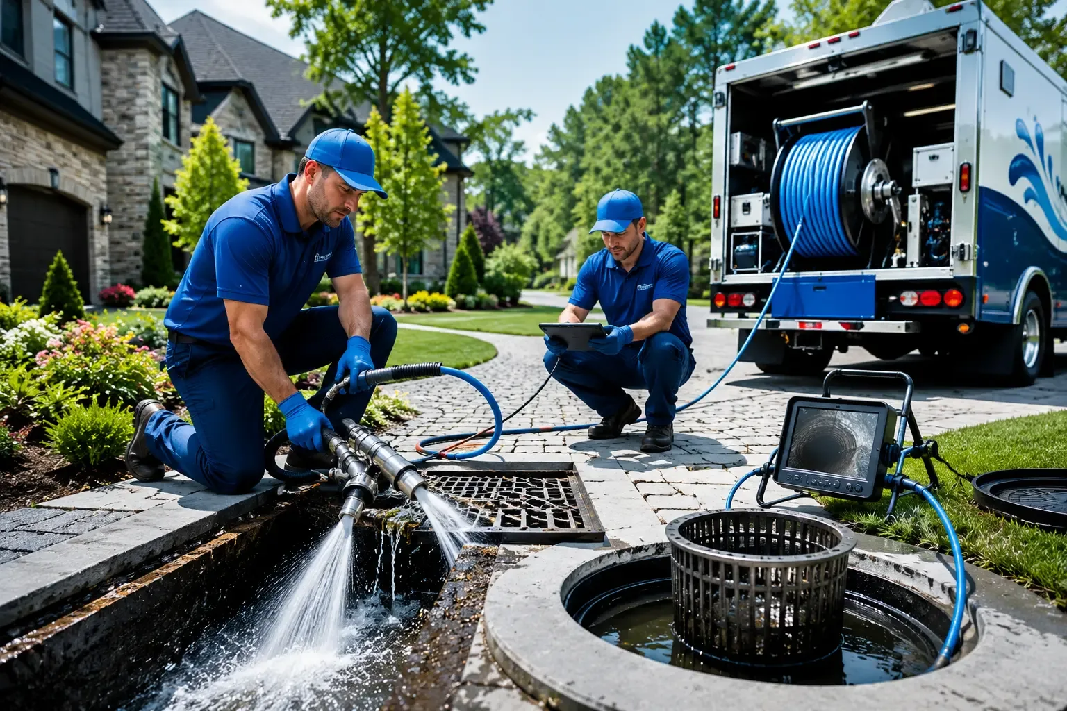 Local outdoor drain cleaning professionals in Elberta, MI