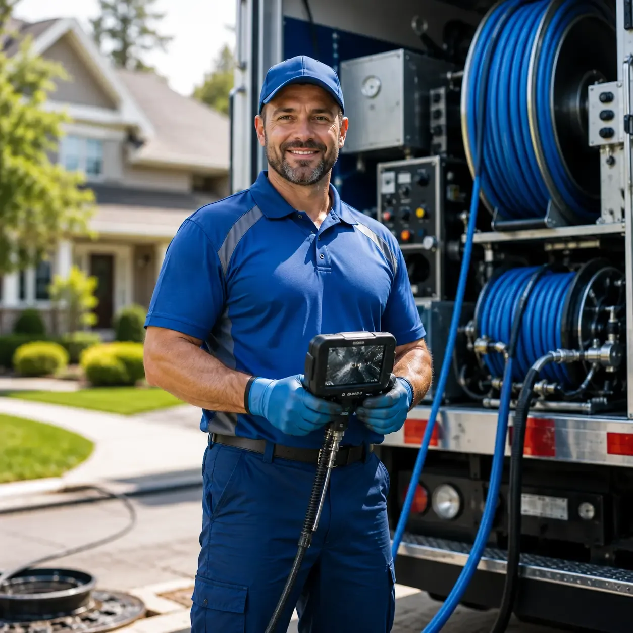 Local outdoor drain cleaning specialists in Elberta, MI
